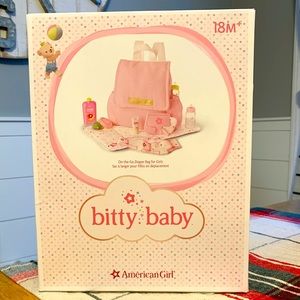 Bitty Baby On The Go Diaper Bag Plus Accessories